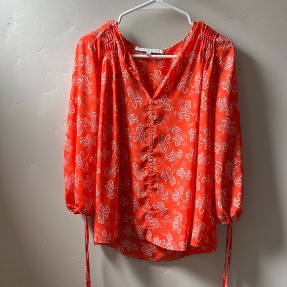 Collective Concepts Tops - Orange Blouse